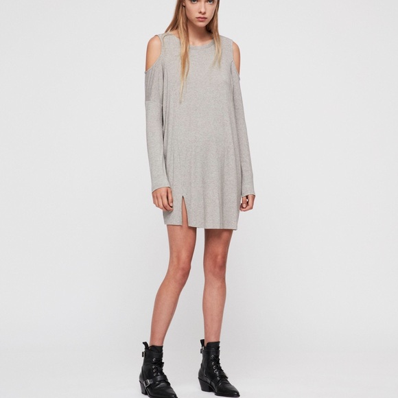 NWT! AllSaints cold shoulder knit dress - Picture 1 of 6